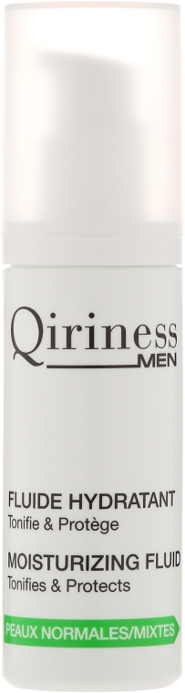 Nawilżający tonik do twarzy dla mężczyzn - Qiriness Men Moisturizing Fluid — Zdjęcie N2