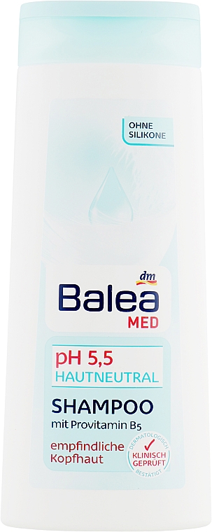 Szampon o neutralnym pH 5,5 - Balea Med Shampoo