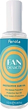 Olejek do włosów z filtrem przeciwsłonecznym - Fanola Fanbeach Protective Sun Oil — Zdjęcie N1