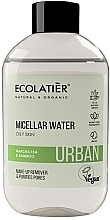 Woda micelarna do demakijażu Herbata Matcha i Bambus - Ecolatier Urban Micellar Water — Zdjęcie N1