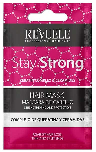 Maska na wypadanie włosów - Revuele Anti-hair Loss And split Ends Hair Mask Stay Strong — Zdjęcie N1