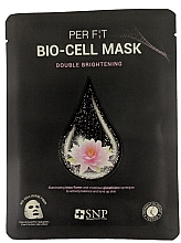 Kup PRZECENA! Rozświetlająca maseczka w płachcie do twarzy - SNP Brightening Bio-cell Mask *