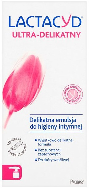 Delikatna emulsja do higieny intymnej do skóry wrażliwej (z dozownikiem) - Lactacyd Body Care — Zdjęcie N3