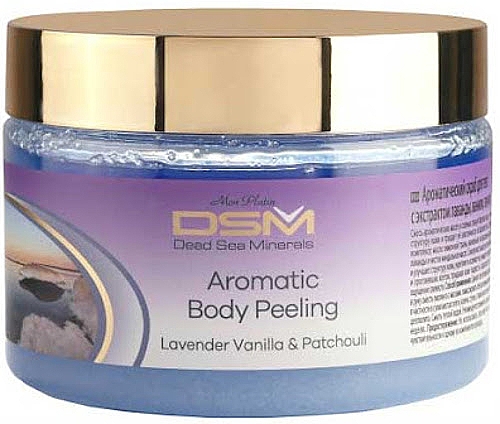 Peeling do ciała Aromat lawendy, wanilii i paczuli - Mon Platin DSM Moisturising Body Peeling Soap