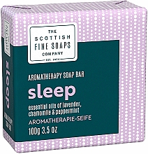 Kup Mydło aromaterapeutyczne - Scottish Fine Soaps Aromatherapy Soap Bar Sleep