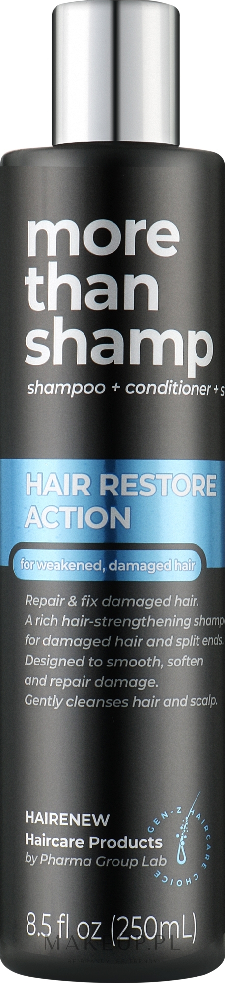 Szampon do włosów Ekspresowa naprawa - Hairenew Hair Restore Action Shampoo — Zdjęcie 250 ml