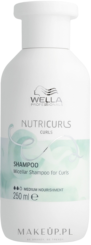 Micelarny szampon do włosów kręconych - Wella Professionals Nutricurls Curls Shampoo — Zdjęcie 250 ml