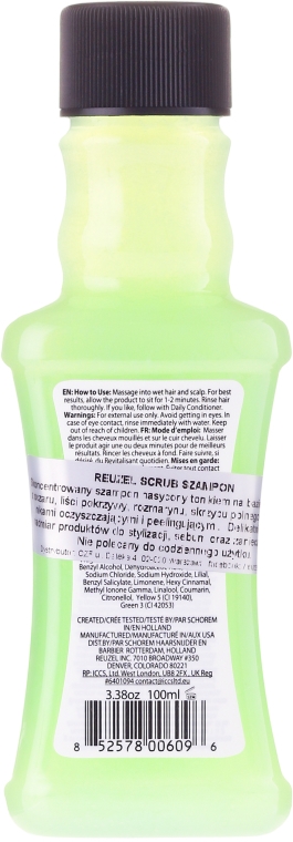 Oczyszczający szampon do włosów - Reuzel Scrub Shampoo — Zdjęcie N2