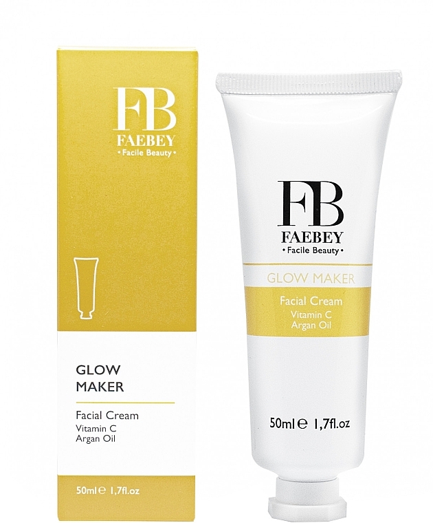 Rozświetlający krem do twarzy - Faebey Glow Maker Facial Cream — Zdjęcie N1