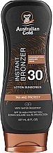 Kup Balsam przeciwsłoneczny do opalania - Australian Gold Lotion Sunscreen Instant Bronzer Spf30