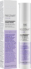 Serum do włosów farbowanych z fioletowym pigmentem - Revlon Professional Restart Color Anti-Brassiness Purple Drops — Zdjęcie N2