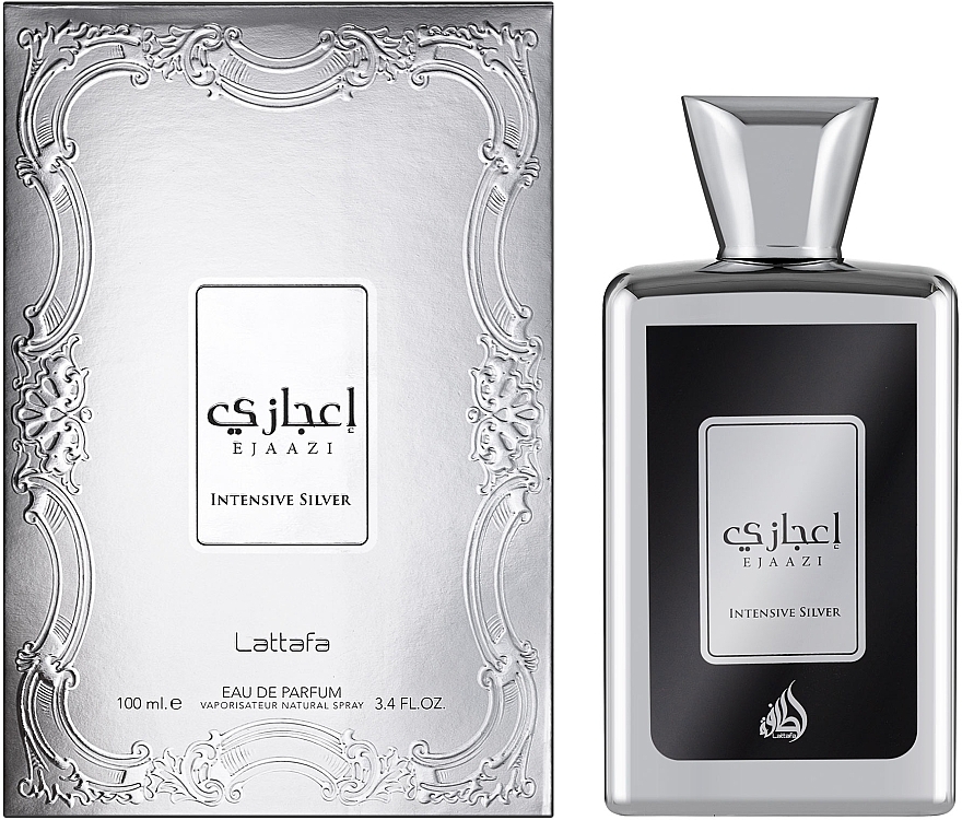 Lattafa Perfumes Ejaazi Intensive Silver - Woda perfumowana — Zdjęcie N2