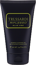 Trussardi Riflesso Blue Vibe Gift Pack - Zestaw (edt/50ml + sh/gel/100ml) — Zdjęcie N4