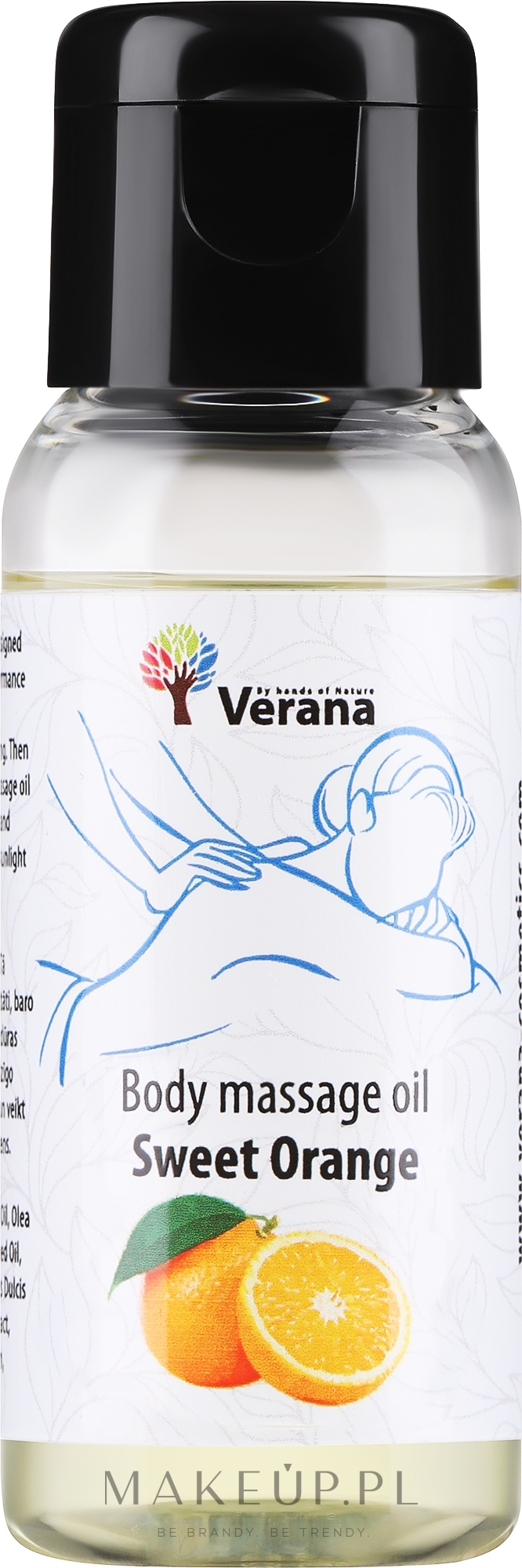 Olejek do masażu ciała Sweet Orange - Verana Body Massage Oil — Zdjęcie 30 ml