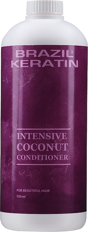WYPRZEDAŻ Kokosowa odżywka nawilżająca do włosów suchych - Brazil Keratin Intensive Coconut Conditioner * — Zdjęcie N3