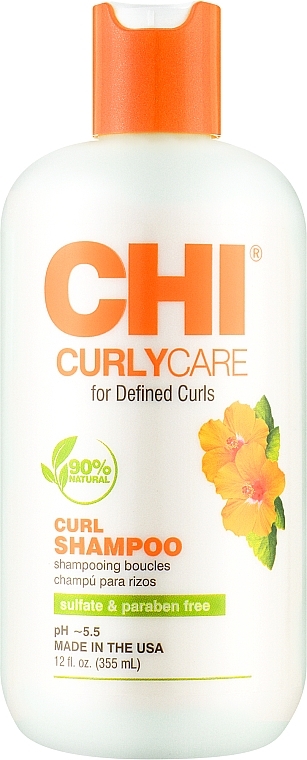 Szampon do włosów kręconych i puszących się - CHI Curly Care Curl Shampoo