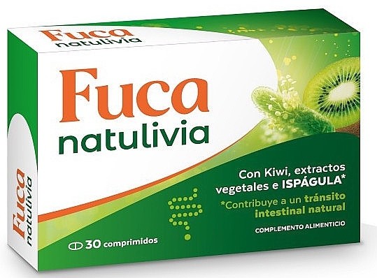 Suplement diety poprawiający pracę jelit, tabletki - Fuca Natulivia — Zdjęcie N1