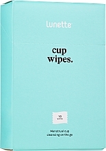 Kup Chusteczki do czyszczenia kubeczka menstruacyjnego - Lunette Cupwipes Cleaning Wipes