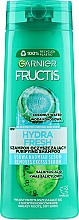 Kup Wzmacniający szampon do włosów przetłuszczających się z suchymi końcówkami - Garnier Fructis Hydra Fresh Shampoo