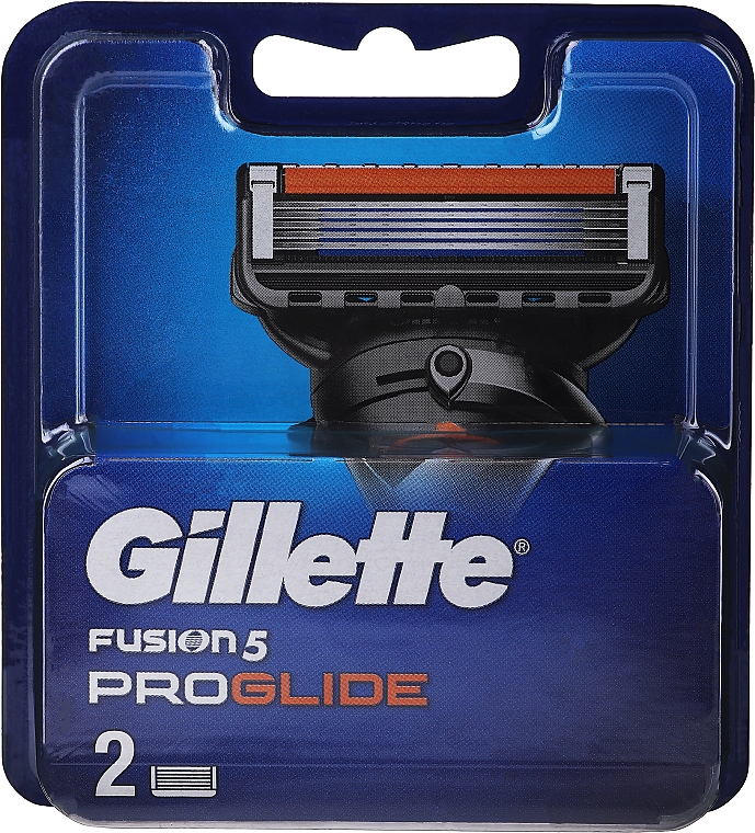 Wymienne wkłady do maszynki do golenia, 2 szt. - Gillette Fusion ProGlide — Zdjęcie N1