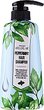 Kup Szampon z miętą pieprzową do włosów przetłuszczających się - Welcos Around Me Peppermint Fresh Hair Shampoo