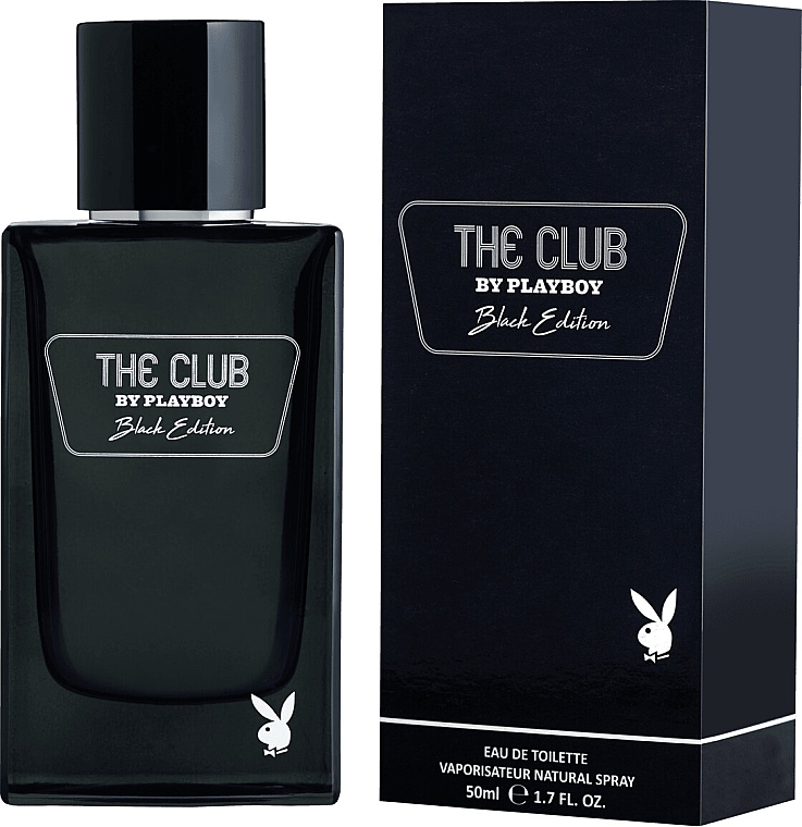 Playboy The Club Black Edition - Woda toaletowa — Zdjęcie N1