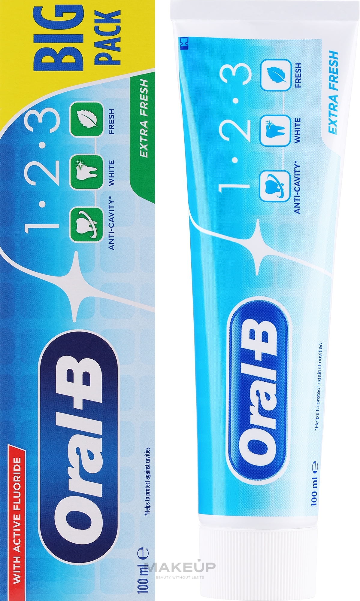 Pasta do zębów - Oral-B 1-2-3 Salt Power White Toothpaste — Zdjęcie 100 ml