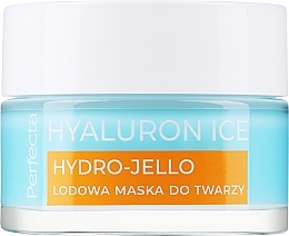 Lodowa maska do twarzy - Perfecta Hyaluron Ice Hydra-Gel Mask — Zdjęcie N2