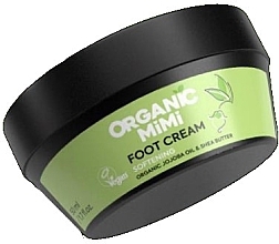 Zmiękczający krem do stóp Jojoba i Shea - Organic Mimi Foot Cream Softening Jojoba & Shea — Zdjęcie N1