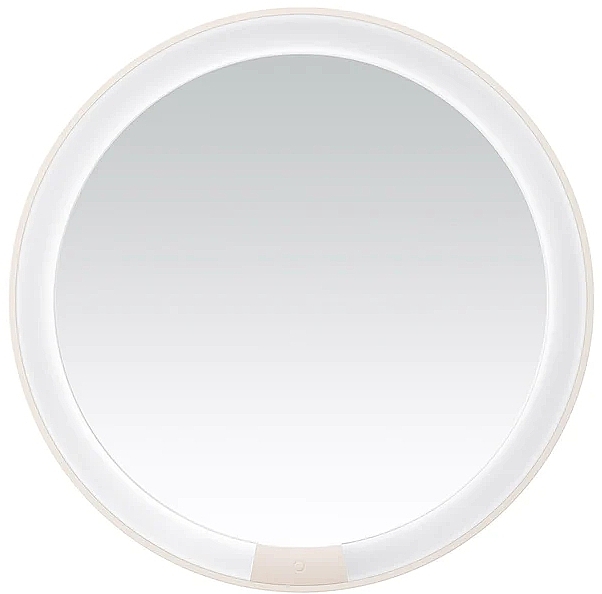 Przenośne lusterko LED z kosmetyczką, białe - Amiro Cube S Magnetic Bag Mirror White — Zdjęcie N4