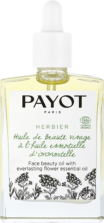 Olejek do twarzy - Payot Herbier Face Beauty Oil With Everlasting Flower Oil — Zdjęcie N1
