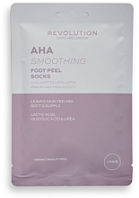 Kup Skarpetki złuszczające do stóp - Makeup Revolution Body Skincare AHA Exfoliating Foot Peel Socks