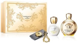 Kup Versace Eros Pour Femme - Zestaw (edp 100 ml + b/lot 100 ml + key chain)