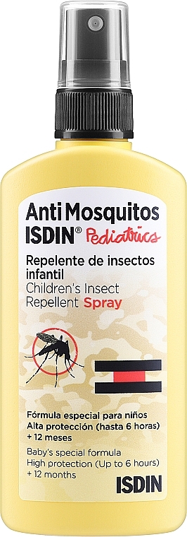 Spray przeciw komarom - Isdin Pediatric Insect Repellent Spray — Zdjęcie N1