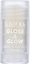 Kup Rozświetlacz - Lamel Professional Creamy Highlighting Gloss & Glow Stick