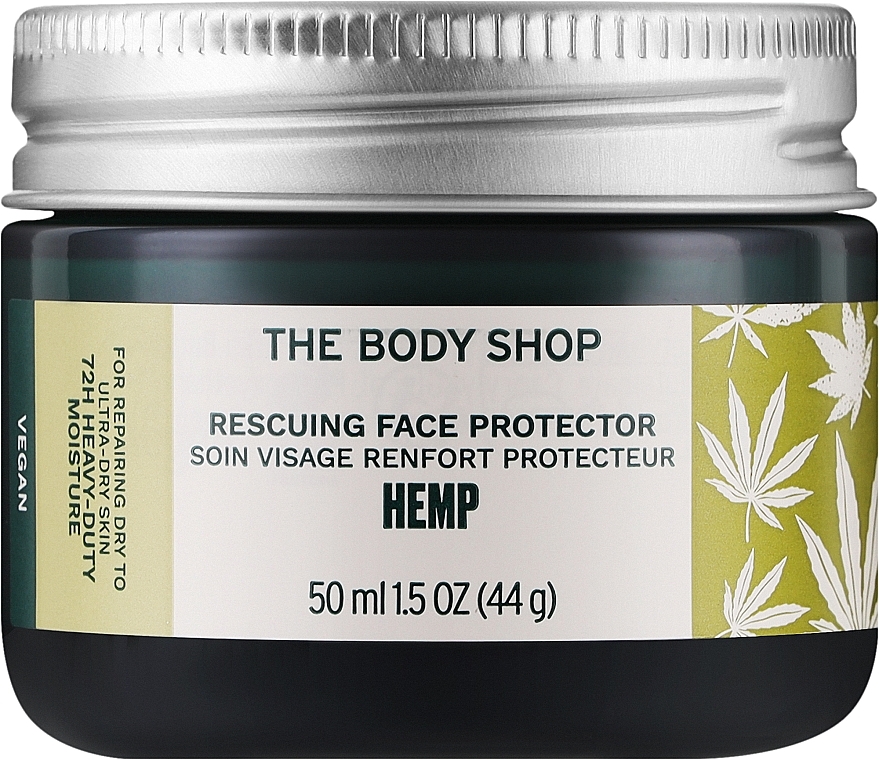 Krem do twarzy z konopiami - The Body Shop Hemp Rescuing Face Protector — Zdjęcie N1