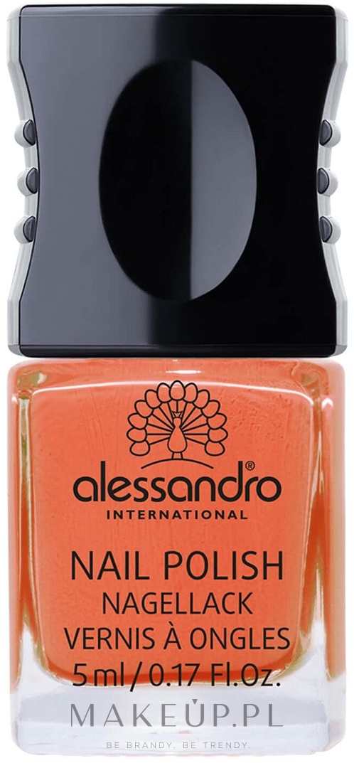 PRZECENA! Lakier do paznokci - Alessandro International Nail Polish * — Zdjęcie Peach It Up