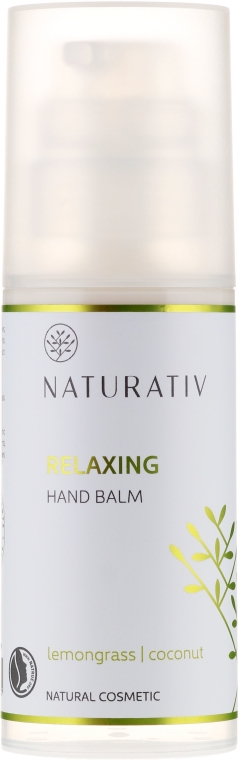 Relaksujący balsam do rąk Trawa cytrynowa i kokos - Naturativ Relaxing Hand Balm — Zdjęcie N1