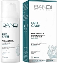 Krem do twarzy z kwasem laktobionowym i mocznikowym - Bandi Professional Pro Care Lactobionic Acid And Urea Face Cream — Zdjęcie N1