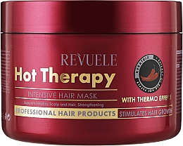 Kup Intensywna maska do włosów z termoterapią na gorąco - Revuele Intensive Hot Therapy Hair Mask With Thermo Effect