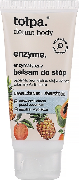 Enzymatyczny balsam do stóp - Tołpa Dermo Body Enzyme — Zdjęcie N1