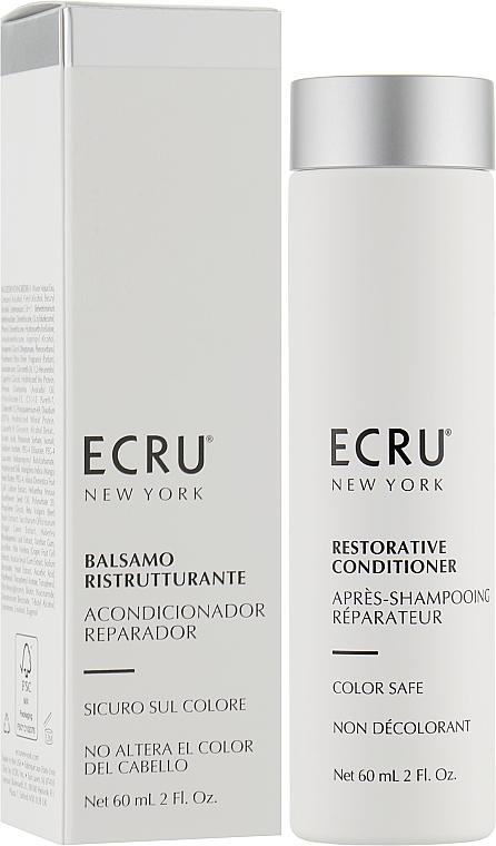 Konopna odżywka do włosów, regenerująca - ECRU New York Restorative Conditioner — Zdjęcie N2