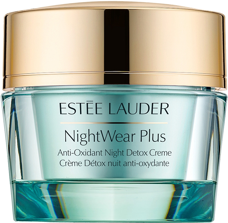 Krem z antyoksydantami na noc - Estée Lauder NightWear Plus Anti-Oxidant Night Detox Creme — Zdjęcie N1