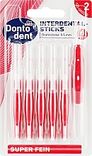 Kup Szczoteczki międzyzębowe, 0,5 mm, czerwone - Dontodent Interdental-Sticks ISO 2