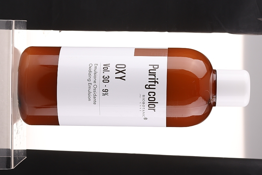 Utleniacz do włosów - BioBotanic Purify Color Oxy Oxidizing Emulsion Vol 30-9% — Zdjęcie N1