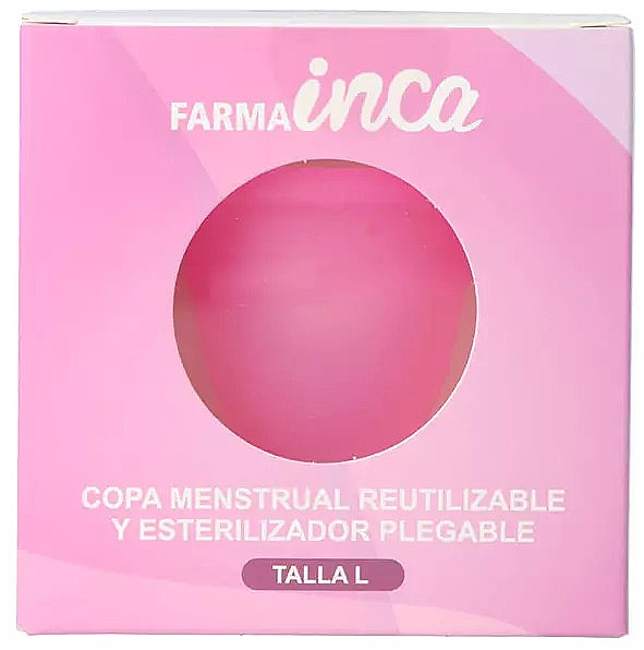 Sterylizator kubków menstruacyjnych, rozmiar L - Inca Farma Menstrual Cup Sterilizer Large — Zdjęcie N3