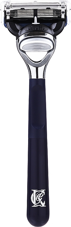 Maszynka do golenia z trymerem i 5 ostrzami - Gillette King C. Shave & Edging Razor — Zdjęcie N2