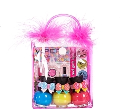 Kup PRZECENA! Zestaw w torebce z pomponami - Tutu Peel-Off (n/polish/5mlx3 + bag) *