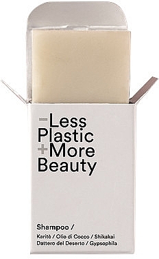 Szampon w kostce do codziennego użytku Morela i brzoskwinia - Sapone Di Un Tempo Less Plastic More Beauty Solid Shampoo Daily Use — Zdjęcie N2