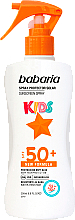 Przeciwsłoneczny spray do ciała dla dzieci SPF 50 - Babaria Sunscreen Spray Kids SPF50+ — Zdjęcie N1